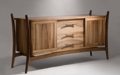 French Walnut Sideboard